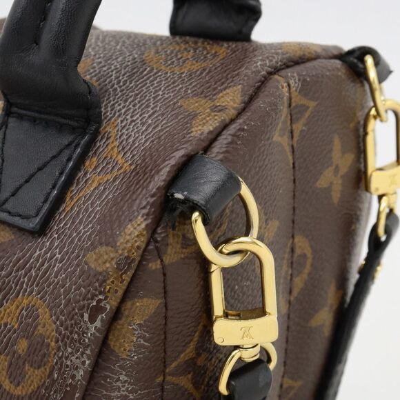 Louis Vuitton Monogram Palm Springs Backpack Mini Rucksack Leather Black - Picture 7 of 7